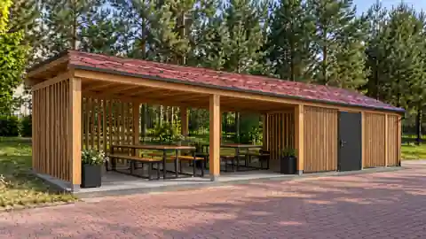 Shelter and storage · Concept, not completed work